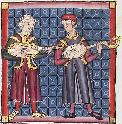 Guitarra Latina (left) and Guitarra Morisca (right)